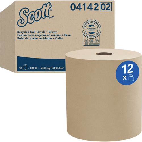 Scott&reg; Universal Hard Roll Towels, 1 Ply, Standard, 800' L Absolute Business Supply