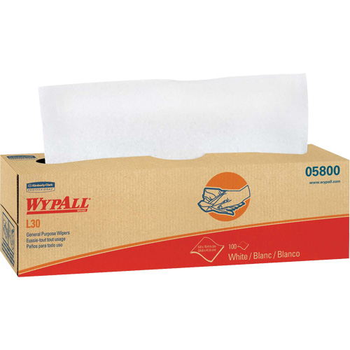 Essuie-tout &agrave; usage g&eacute;n&eacute;ral L30 WypAll, Tout usage, 16-2/5" lo x 9-4/5" la Absolute Business Supply
