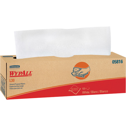 Essuie-tout &agrave; usage g&eacute;n&eacute;ral L30 WypAll, Tout usage, 16-2/5" lo x 9-4/5" la Absolute Business Supply