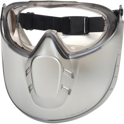 Capstone&reg; Shield Safety Goggles with Removable Faceshield, Clear Lens, Anti-Fog, Direct/Closed Vent Absolute Business Supply