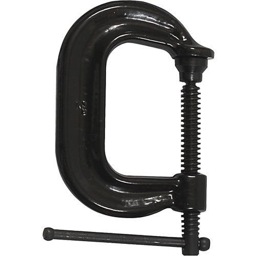 Regular-Duty Deep Throat C-Clamp, 2" (51 mm) Capacity, 2-1/8" (54 mm) Throat Depth Absolute Business Supply
