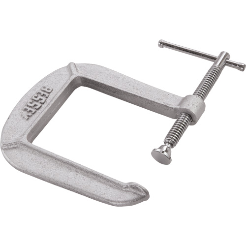 Light-Duty C-Clamp, 3" (76 mm) Capacity, 4-1/2" (114 mm) Throat Depth Absolute Business Supply