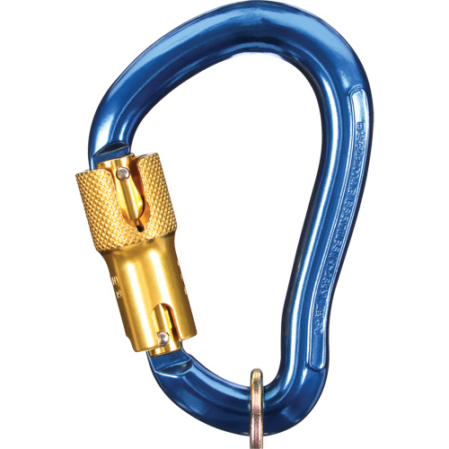 Nano-Lok Carabiner, Aluminum, 3600 lbs Capacity Absolute Business Supply