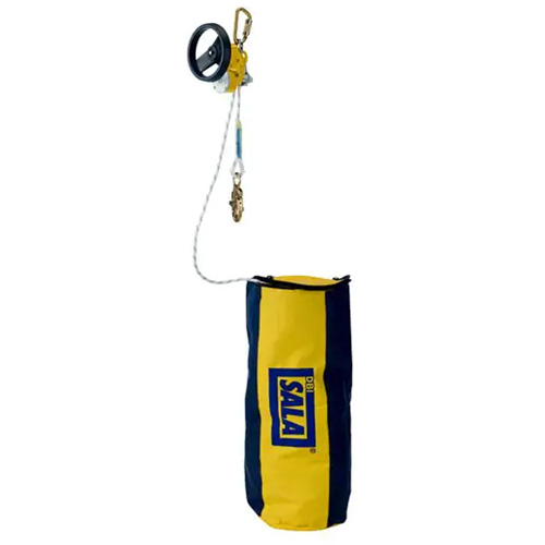 Appareil de descente et de sauvetage R550 DBI-SALA Rollgliss, 300' lo, cordage Corde d'alpinisme Absolute Business Supply