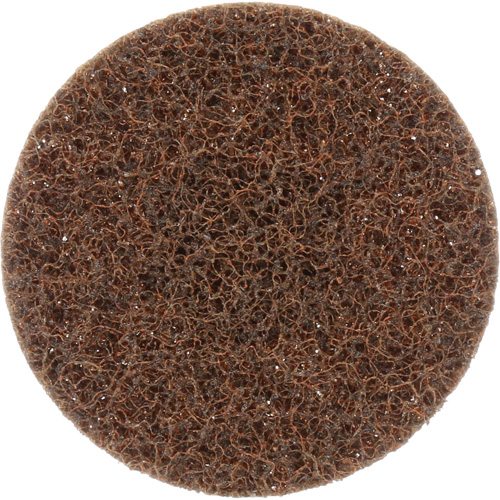 Disque de conditionnement de surface SC-DR Roloc Scotch-Brite, 3" dia., Grain Cors&eacute;, Oxyde d'aluminium Absolute Business Supply