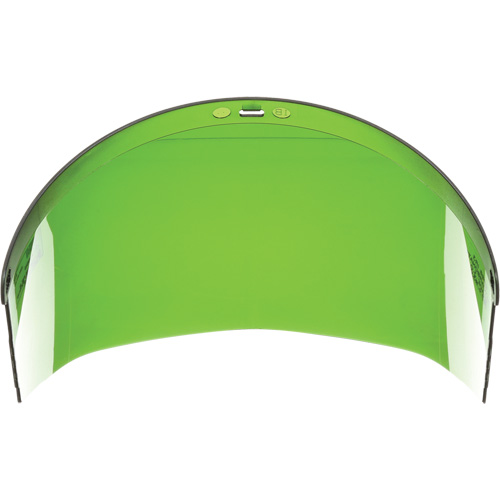 Faceshield Window, Polycarbonate, Green Tint Absolute Business Supply