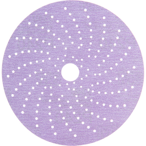 Disque de ponçage net mauve Hookit, dia 6", Grain P240, Oxyde d'aluminium, Poids C Absolute Business Supply