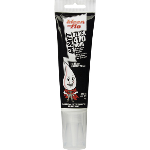 Compos&eacute; &agrave; joints de silicone 470, Tube, Noir Absolute Business Supply