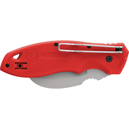 FastBack Hawk Bill Folding Knife, 2-1/4" Blade, Stainless Steel Blade, Plastic Handle Absolute Business Supply