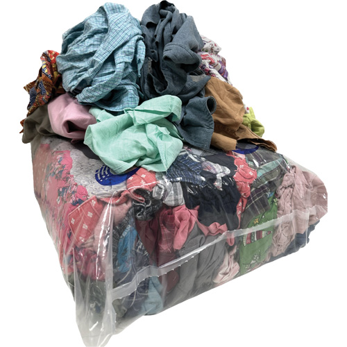 Chiffons d'essuyage sp&eacute;ciaux, M&eacute;lange de couleurs, 20 lb Absolute Business Supply