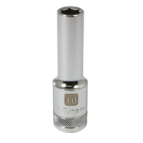 Douille m&eacute;trique, 10 mm, Prise 1/2", 6 pans, Profond Absolute Business Supply