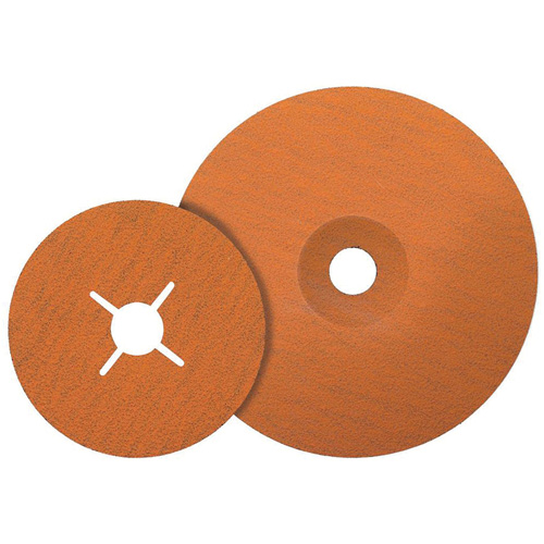 Coolcut XX Sanding Disc, Aluminum Oxide/Ceramic, 24, 4-1/2" Dia x 7/8" Arbor Absolute Business Supply