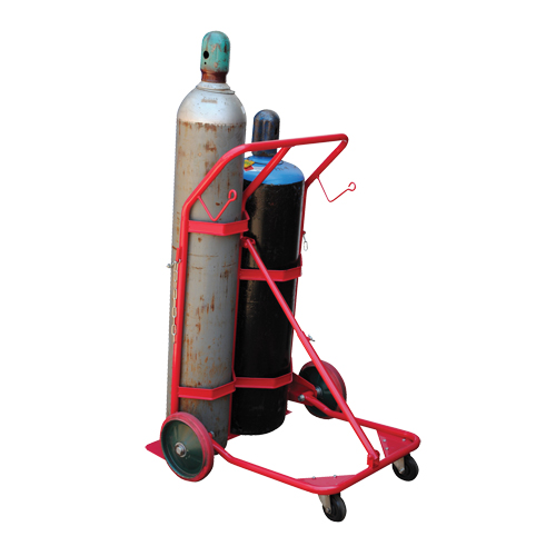 Chariot pour bouteilles, Roues Caoutchouc moul&eacute;, Base de 25-1/2"la x 7"lo, 350 lb Absolute Business Supply