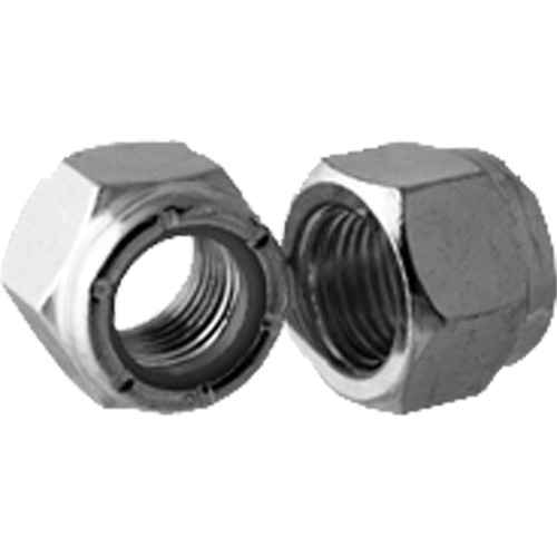 NTU Thin Heavy Series Locknut Nylon Insert, 3/4"-10 Dia., Zinc Plated Absolute Business Supply