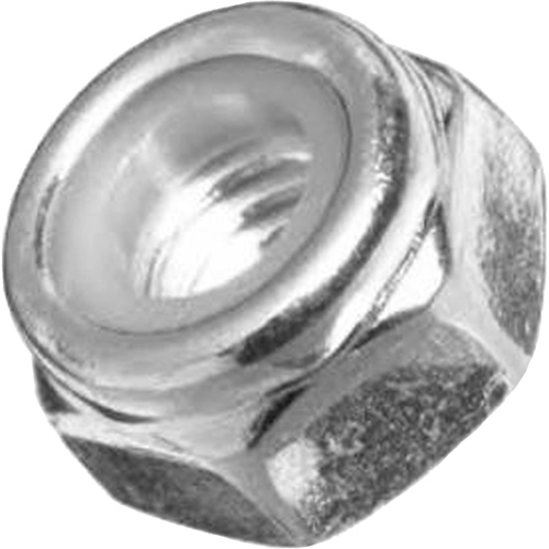 Nylock Nut, 3/8"-16 Dia., Zinc Plated, Coarse Absolute Business Supply