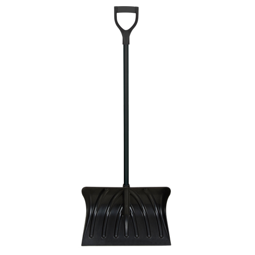 Poly Snow Shovel, Polypropylene Blade, 19-3/4" Wide, D-Grip Handle Absolute Business Supply