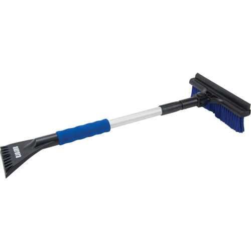 Snow Brush, Telescopic, Polypropylene Blade, 32-1/2" Long, Blue Absolute Business Supply