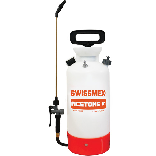 Pulv&eacute;risateur &agrave; main pour ac&eacute;tone , 1,3 gal. (5 L), Polypropyl&egrave;ne, Lance de 20" Absolute Business Supply