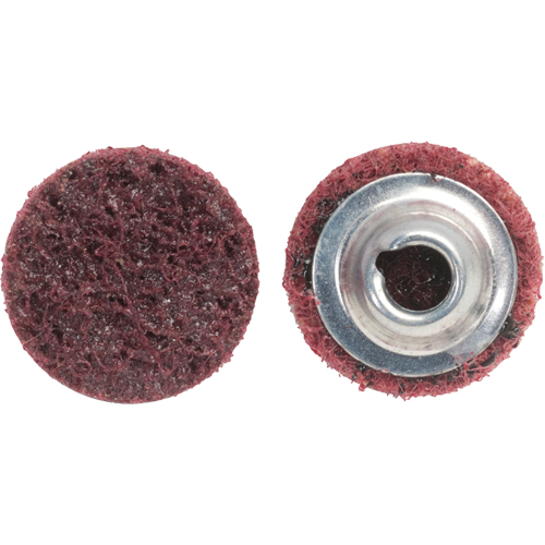 Bear-Tex&reg; Rapid Prep Non-Woven Quick-Change Disc, 2" Dia., Medium Grit, Aluminum Oxide Absolute Business Supply
