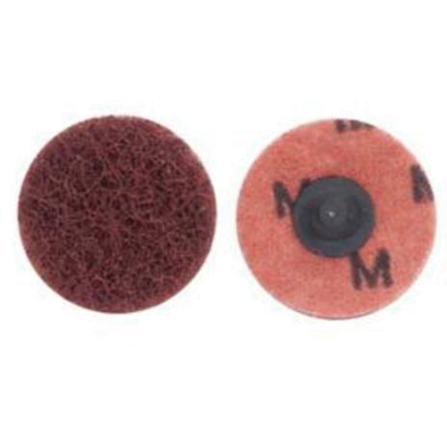 Quick-Change Buffing Disc, 2" Dia., Medium Grit, Aluminum Oxide Absolute Business Supply