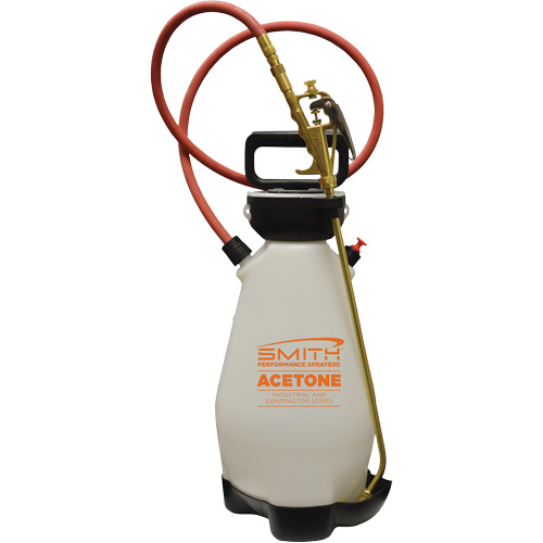 Industrial & Contractor Series Acetone Compression Sprayer, 2 gal. (9 L), Polyethylene, 18" Wand Absolute Business Supply