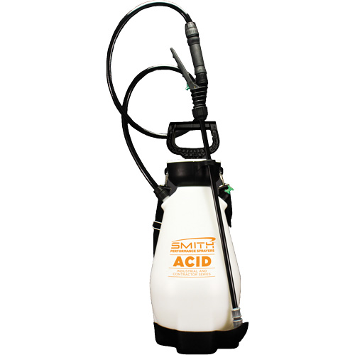 Industrial & Contractor Series Acid Compression Sprayer, 2 gal. (9 L), Polyethylene, 21" Wand Absolute Business Supply