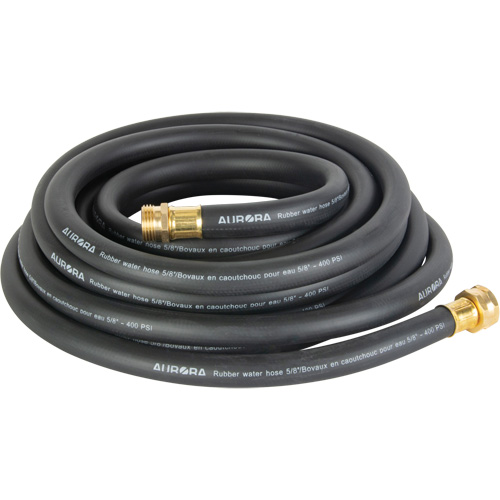 Contractor Duty Rubber Hose, Rubber, 5/8" dia. x 100' Absolute Business Supply