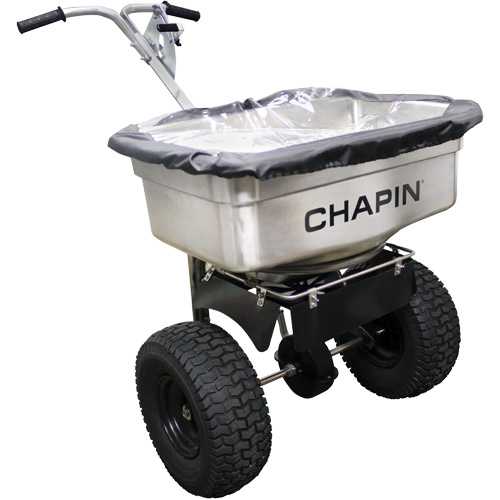 Professional Salt Spreader, 100 lbs. capacity Absolute Business Supply