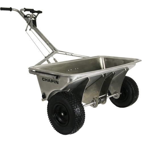 Professional Rock Salt Drop Spreader, 200 lbs. capacity Absolute Business Supply