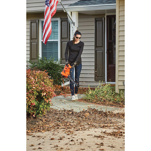 Souffleur/aspirateur/broyeur de feuilles 3-en-1 VacPack, Vitesse d'air 250 mi/h, &eacute;lectrique Absolute Business Supply
