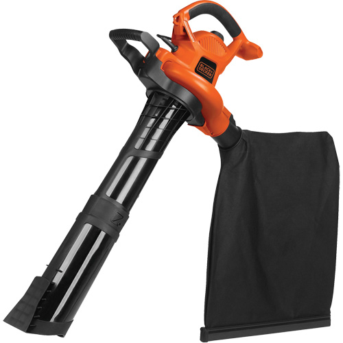 Souffleur/aspirateur/broyeur de feuilles haute performance, Vitesse d'air 250 mi/h, &eacute;lectrique Absolute Business Supply