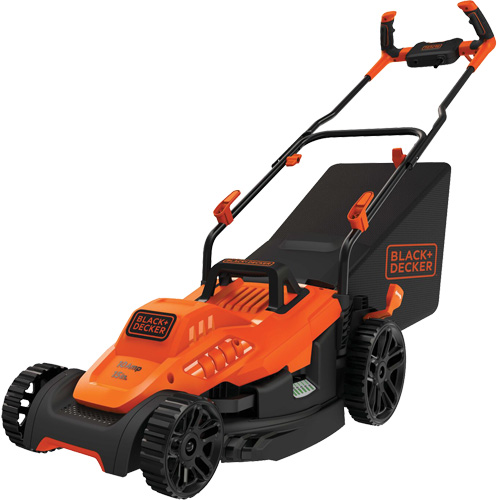 Tondeuse &agrave; gazon avec poign&eacute;e confortable, Pouss&eacute;e, &eacute;lectrique, Largeur de coupe 15" Absolute Business Supply