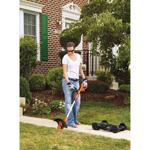 Ensemble de tondeuse compacte sans fil 3 en 1 20 V Max*, Pouss&eacute;e, &agrave; pile, Largeur de coupe 12" Absolute Business Supply