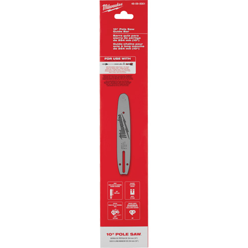 Guide-chaîne 10" pour scie &agrave; long manche Absolute Business Supply