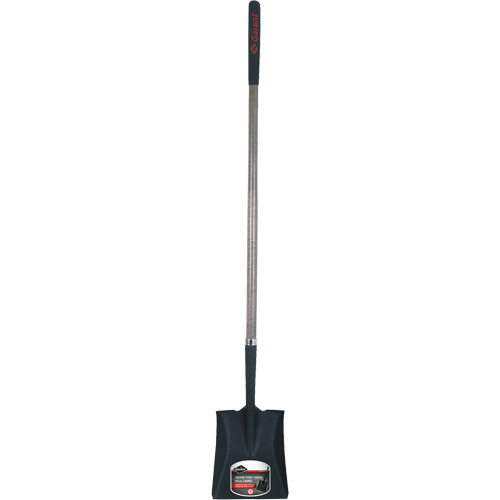 Square Point Shovel, Wood, Ergonomic Straight Handle, 62" Long Absolute Business Supply