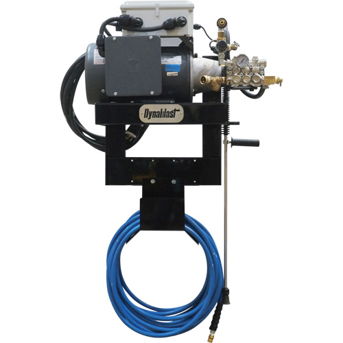 230V Wall Mounted Hot & Cold Water Pressure Washer, Electric, 1900 PSI, 4 GPM Absolute Business Supply