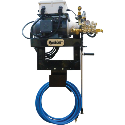 575V Wall Mounted Hot & Cold Water Pressure Washer, Electric, 1900 PSI, 4 GPM Absolute Business Supply
