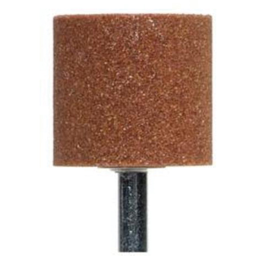 Vitrified Bond Mounted Point, W230, Aluminum Oxide, 1-1/4" Dia., 1-1/4" L, 60 Grit Absolute Business Supply
