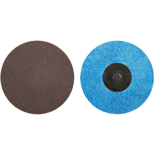 Quick-Change Cloth Disc, 3" Dia., 100 Grit, Aluminum Oxide Absolute Business Supply