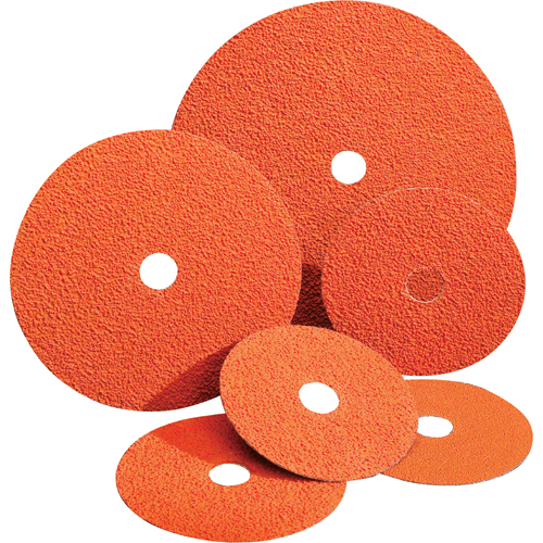 Disques en fibre Blaze, C&eacute;ramique d'alumine, 24, 4-1/2" Dia x 7/8" Arbre Absolute Business Supply
