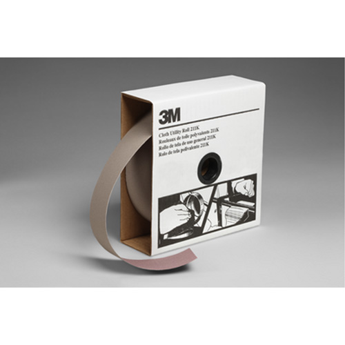 Utility Roll 211K, Aluminum Oxide, 2" W x 150' L, 100 Grit Absolute Business Supply