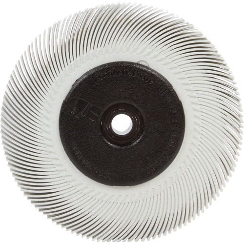 Scotch-Brite Radial Bristle Brush, Ceramic, 120 Grit, 6" Dia. Absolute Business Supply