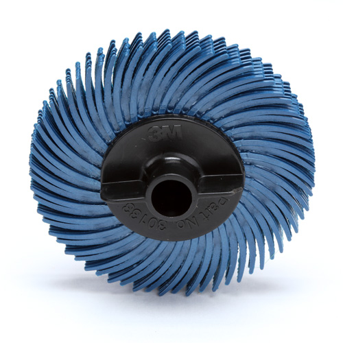 Scotch-Brite Radial Bristle Disc, Aluminum Oxide, 400 Grit, 2" Dia. Absolute Business Supply