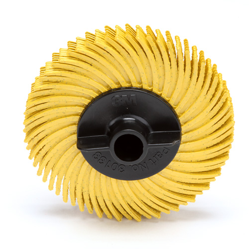 Scotch-Brite Radial Bristle Disc, Aluminum Oxide, 80 Grit, 2" Dia. Absolute Business Supply