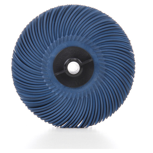 Scotch-Brite Radial Bristle Disc, Aluminum Oxide, 400 Grit, 3" Dia. Absolute Business Supply