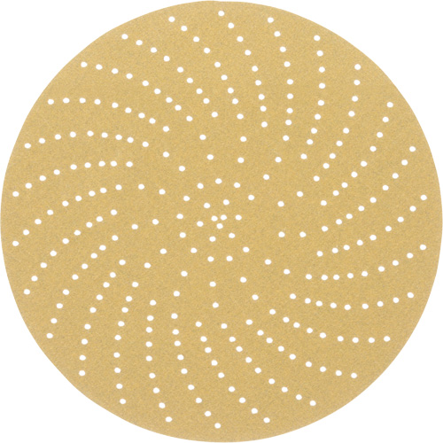 Hookit Clean Sanding Disc, 6" Dia., P120 Grit, Aluminum Oxide, C-Weight Absolute Business Supply