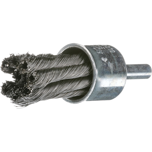 Brosses mont&eacute;es &agrave; fils nou&eacute;s, 1" dia., dia. Des fils 0,02", Tige 1/4" Absolute Business Supply