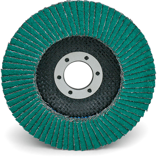 Flap Wheels - 577F Flap Discs, 4-1/2" x 7/8", Type 29, 40 Grit, Zirconium Absolute Business Supply