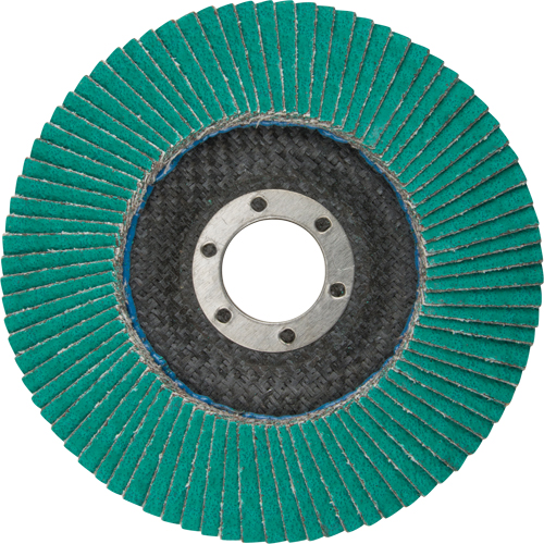 Disques &agrave; lamelles 577F, 4-1/2" x 7/8", Type 29, Grain 60, Zirconium Absolute Business Supply