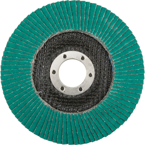 Disques &agrave; lamelles 577F, 4-1/2" x 7/8", Type 29, Grain 80, Zirconium Absolute Business Supply